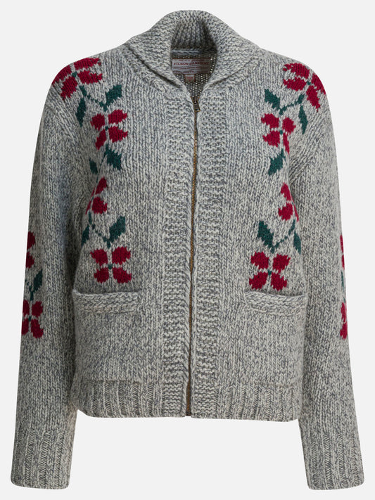 Cardigan Textured knit  Grigio - Filson Donna | PLP | VIETTI Online Store 
