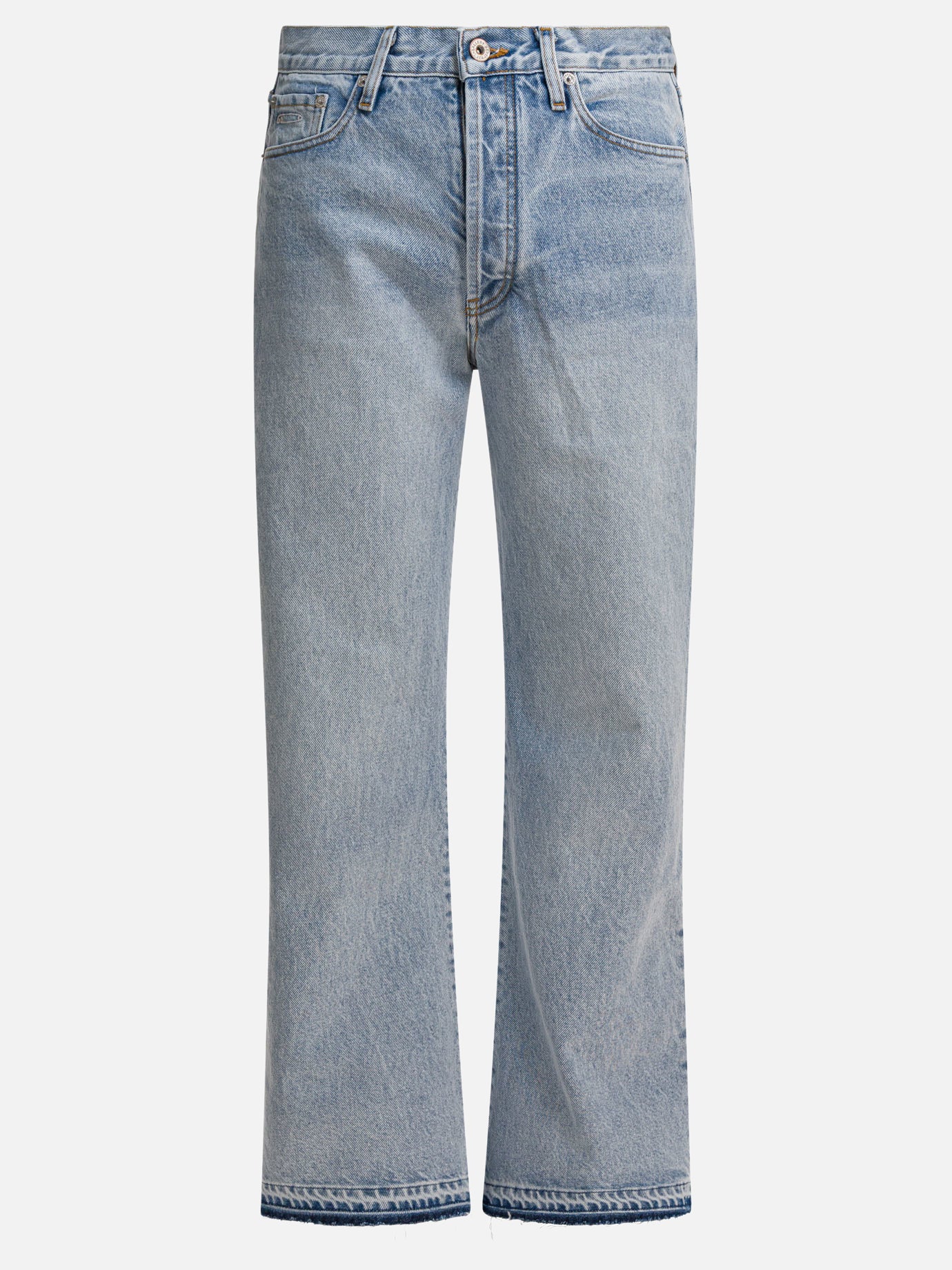Jeans a gamba larga Solid colour  Azzurro - Gallery Dept. Uomo | PDP | VIETTI Online Store | thumbnail