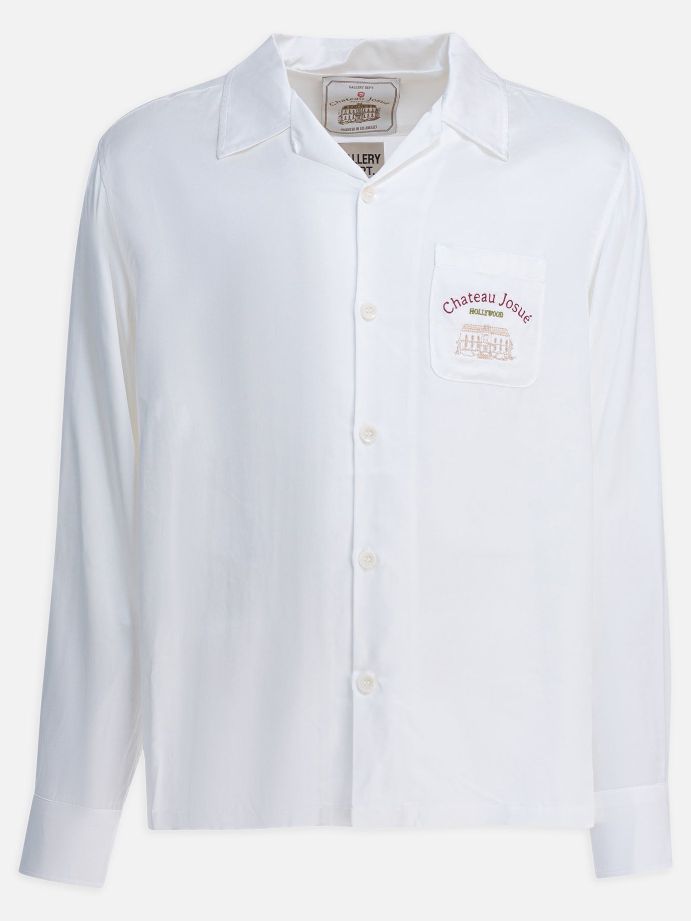 Camicie casual Embroidered  Bianco - Gallery Dept. Uomo | PDP | VIETTI Online Store | Zoom-Modal
