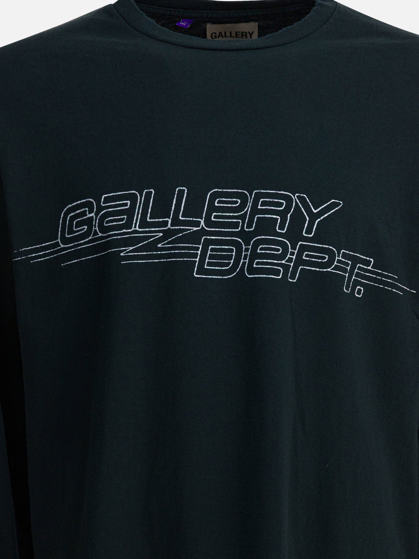 T-shirt girocollo Logo  Nero - Gallery Dept. Uomo | PDP | VIETTI Online Store | Zoom-Modal_3
