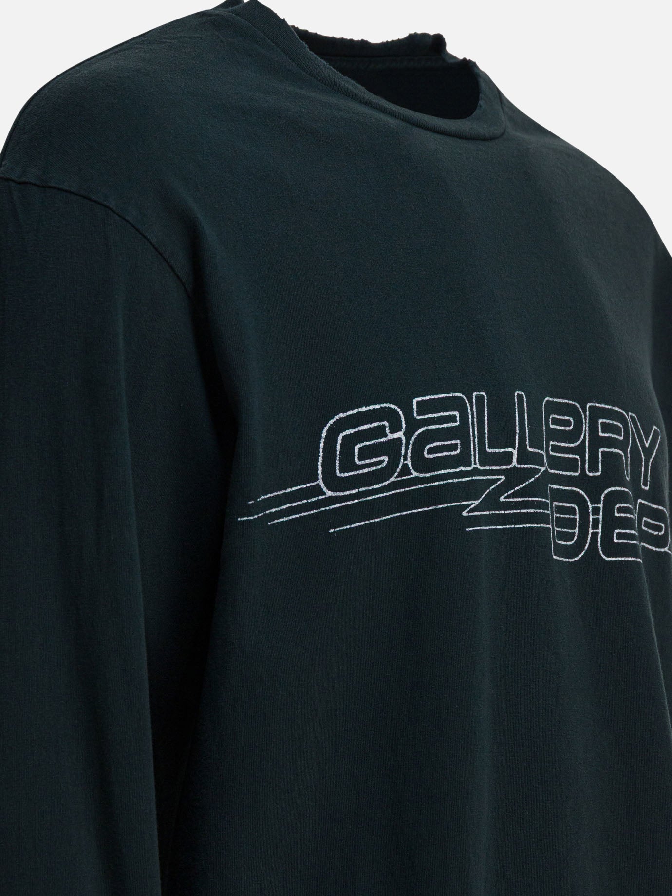 T-shirt girocollo Logo  Nero - Gallery Dept. Uomo | PDP | VIETTI Online Store | Zoom-Modal_4
