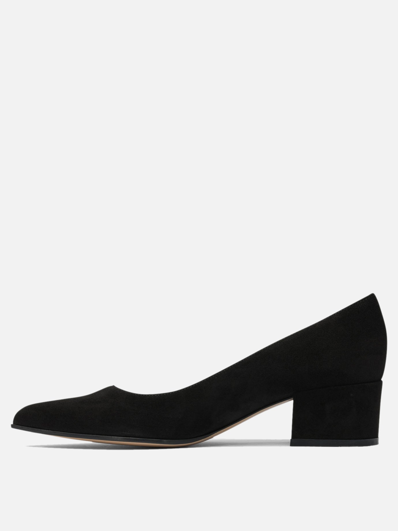 Pumps 100% suede - 100% leather  Black - Gianvito Rossi Women | PDP | VIETTI Online Store | thumbnail_3
