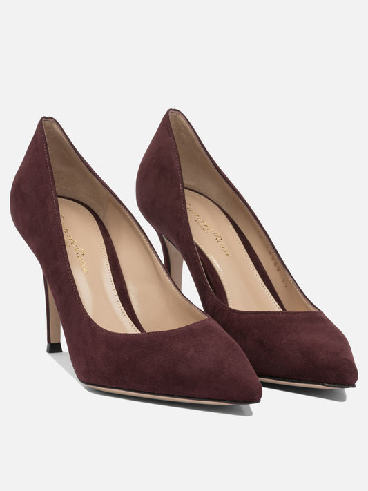 Décolleté 100% patent leather - 100% leather  Marrone - Gianvito Rossi Donna | PLP | VIETTI Online Store | 2
