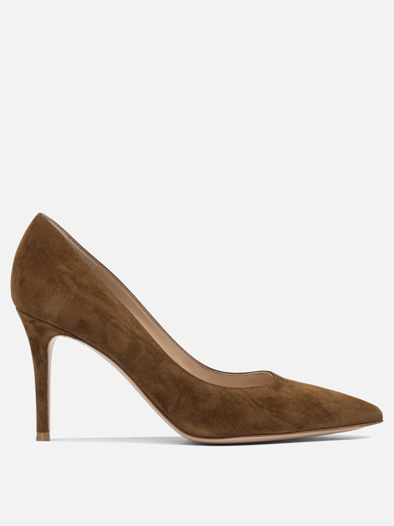 Pumps 100% patent leather - 100% leather  Brown - Gianvito Rossi Women | PDP | VIETTI Online Store | thumbnail