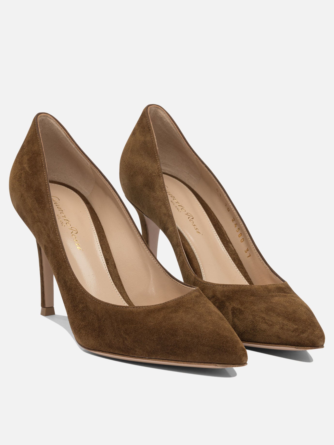 Pumps 100% patent leather - 100% leather  Brown - Gianvito Rossi Women | PDP | VIETTI Online Store | Zoom-Modal_2
