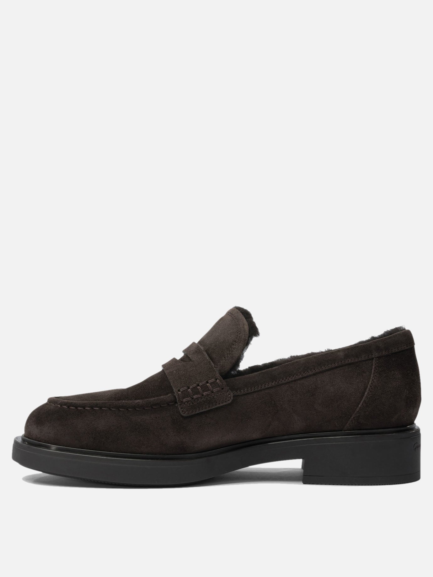 Mocassini 100% calf leather - 100% rubber  Marrone - Gianvito Rossi Donna | PDP | VIETTI Online Store | thumbnail_3