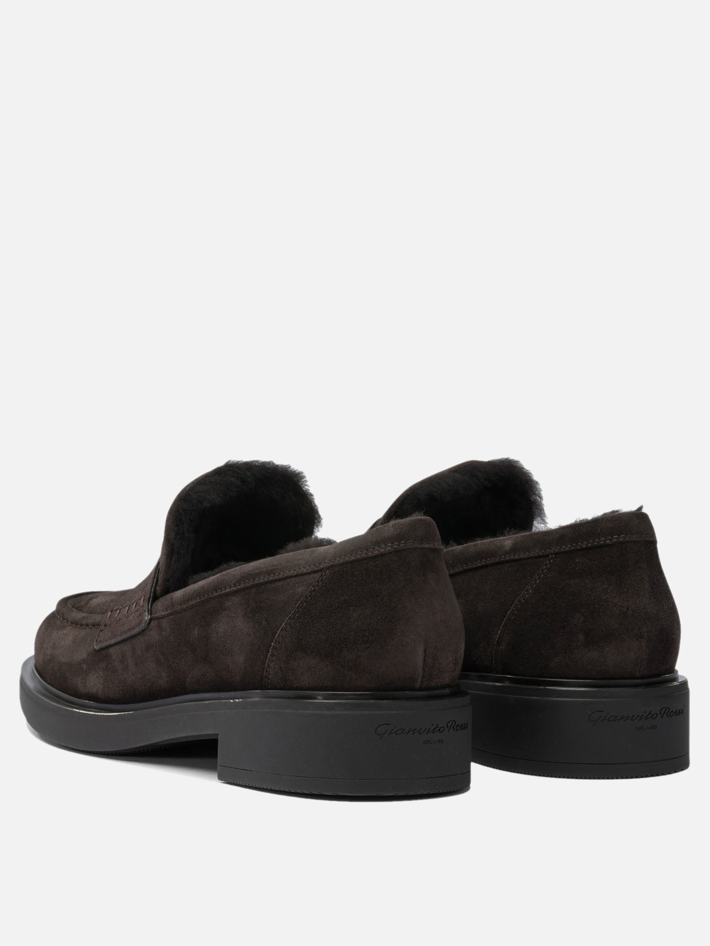 Mocassini 100% calf leather - 100% rubber  Marrone - Gianvito Rossi Donna | PDP | VIETTI Online Store | Zoom-Modal_4
