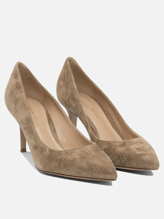 Décolleté 100% suede - 100% leather  Beige - Gianvito Rossi Donna | PLP | VIETTI Online Store | 2
