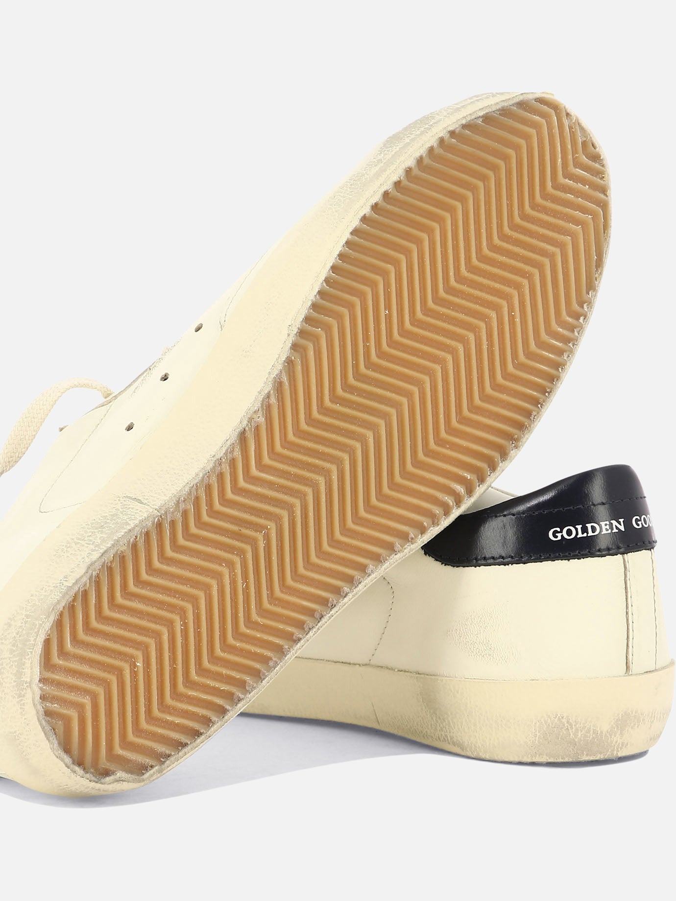Sneaker basse 93% ovine leather 7% cow leather - 100% rubber  Beige - Golden Goose Uomo | PDP | VIETTI Online Store | Zoom-Modal_5

