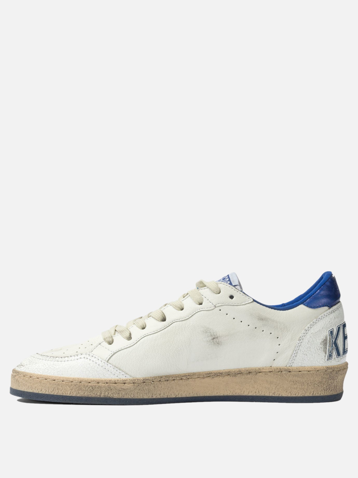 Low top sneakers 66% goat leather 19% cow leather 8% polyamide 7% ovine leather - 100% rubber  Blue - Golden Goose Men | PDP | VIETTI Online Store | thumbnail_3