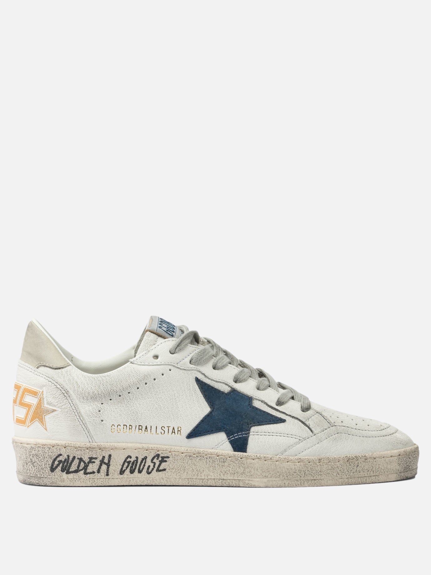 Low top sneakers 93% goat leather 7% cow leather - 100% rubber  White - Golden Goose Men | PDP | VIETTI Online Store | thumbnail