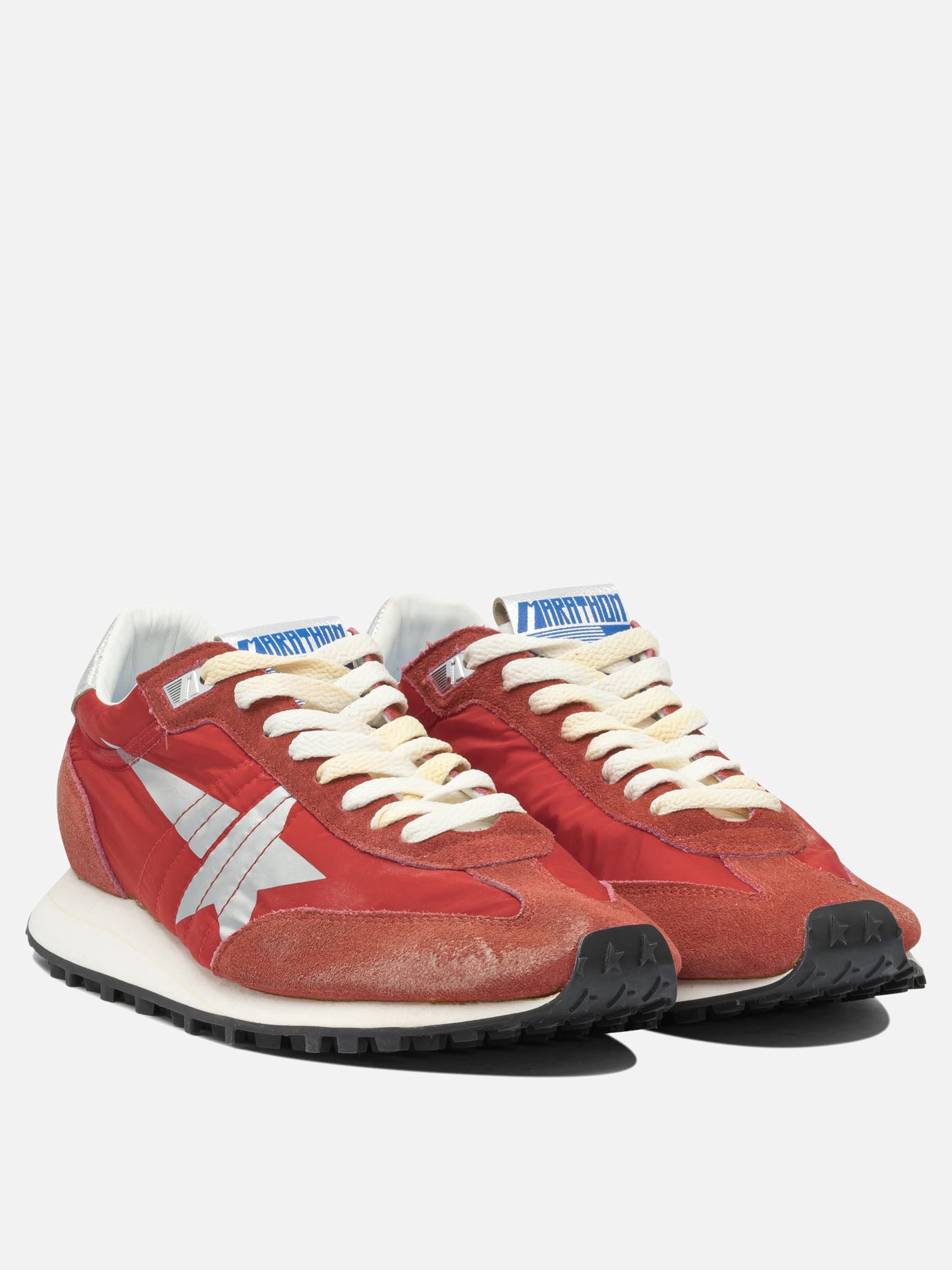 Sneaker basse 41% cow leather 18% polyamide 5% polyurethane 2% goat leather - 100% rubber  Rosso - Golden Goose Uomo | PDP | VIETTI Online Store | Zoom-Modal_2
