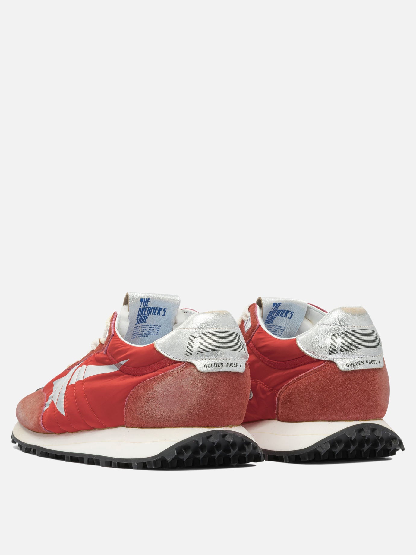 Sneaker basse 41% cow leather 18% polyamide 5% polyurethane 2% goat leather - 100% rubber  Rosso - Golden Goose Uomo | PDP | VIETTI Online Store | Zoom-Modal_4
