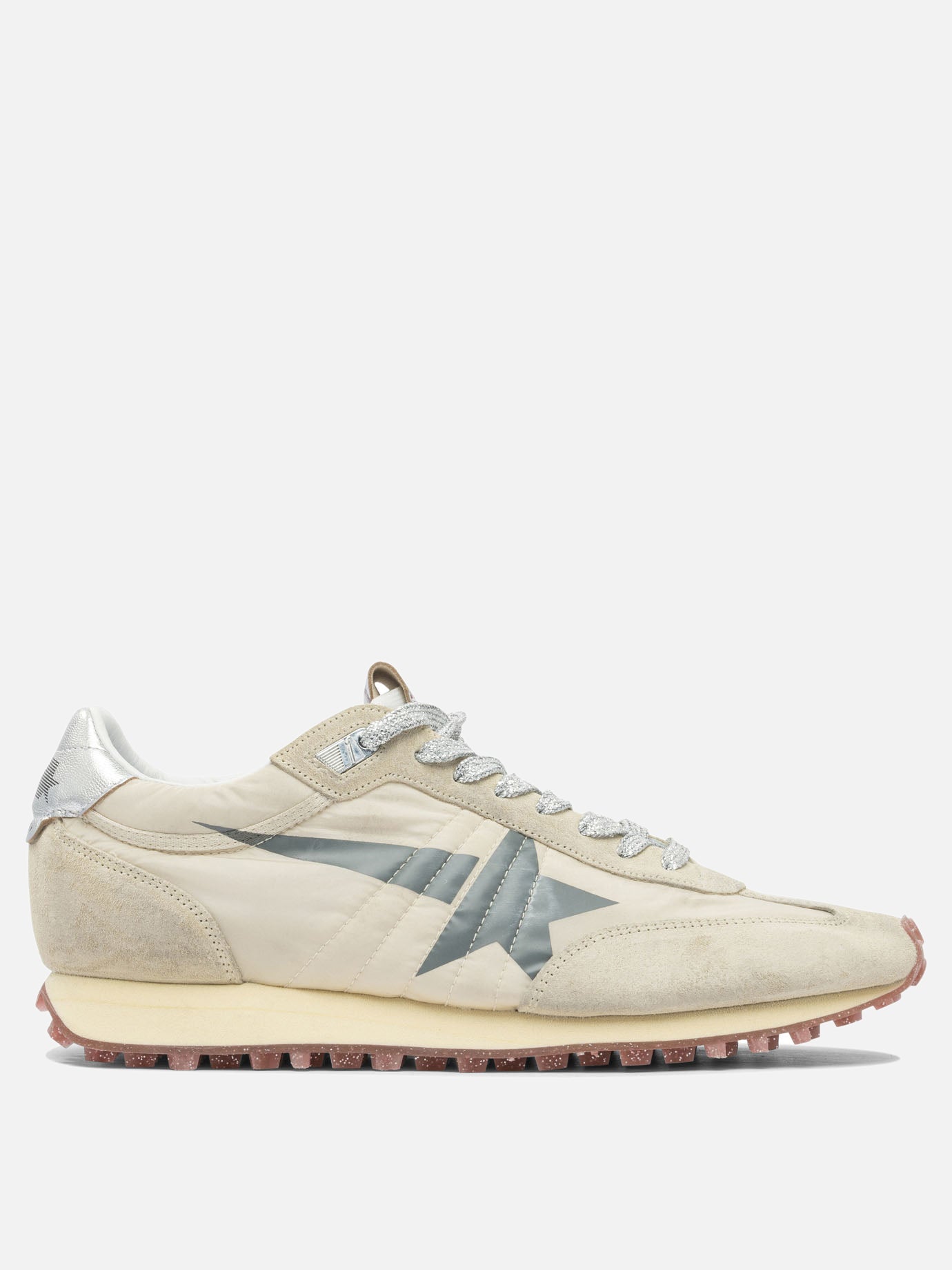 Sneaker basse 41% cow leather 18% polyamide 5% polyurethane 2% goat leather - 100% rubber  Beige - Golden Goose Uomo | PDP | VIETTI Online Store | Zoom-Modal
