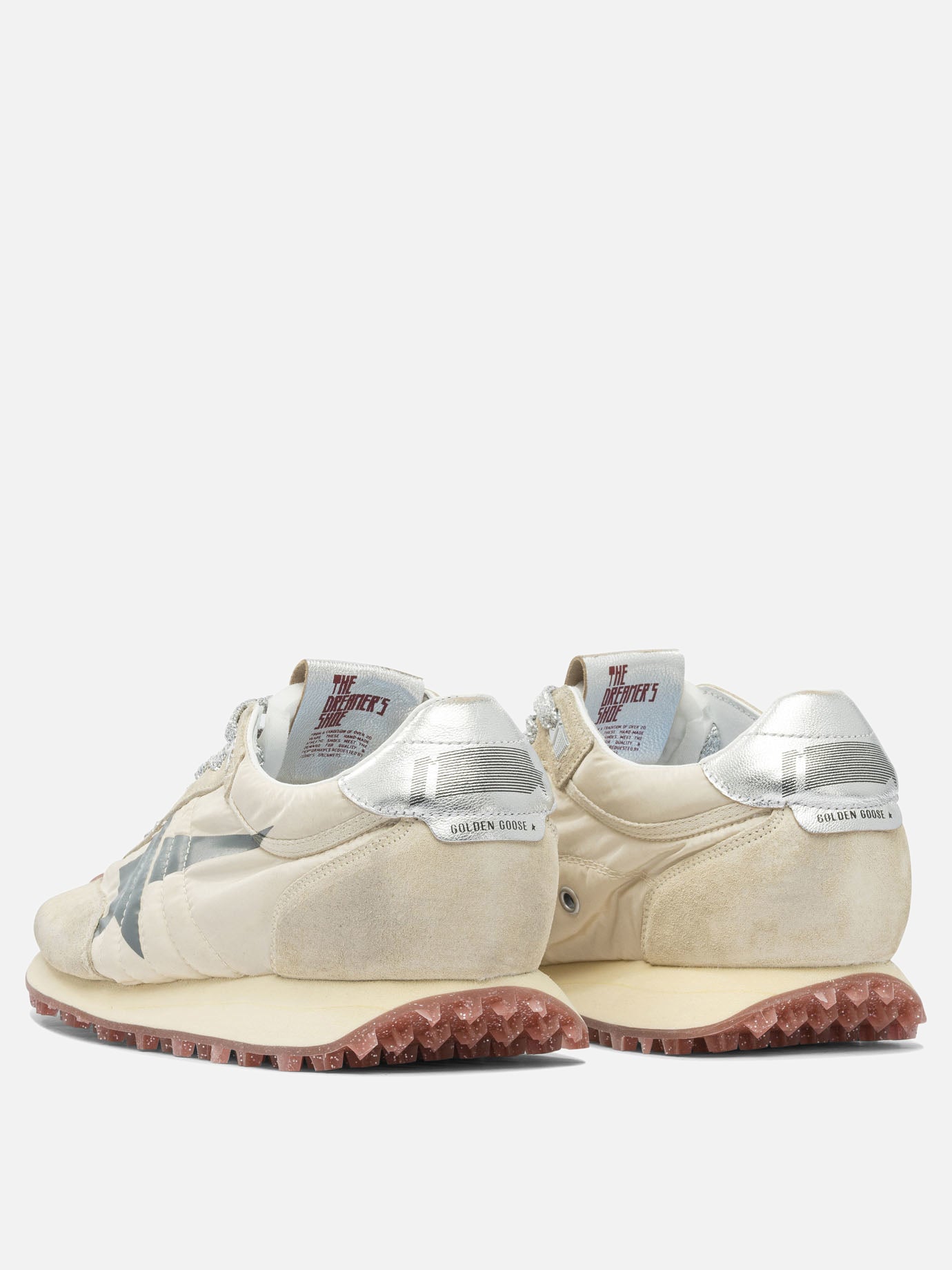 Sneaker basse 41% cow leather 18% polyamide 5% polyurethane 2% goat leather - 100% rubber  Beige - Golden Goose Uomo | PDP | VIETTI Online Store | thumbnail_4