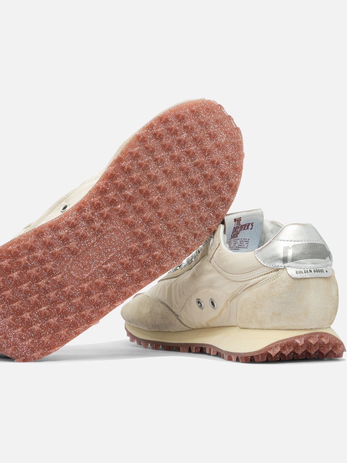 Sneaker basse 41% cow leather 18% polyamide 5% polyurethane 2% goat leather - 100% rubber  Beige - Golden Goose Uomo | PDP | VIETTI Online Store | thumbnail_5