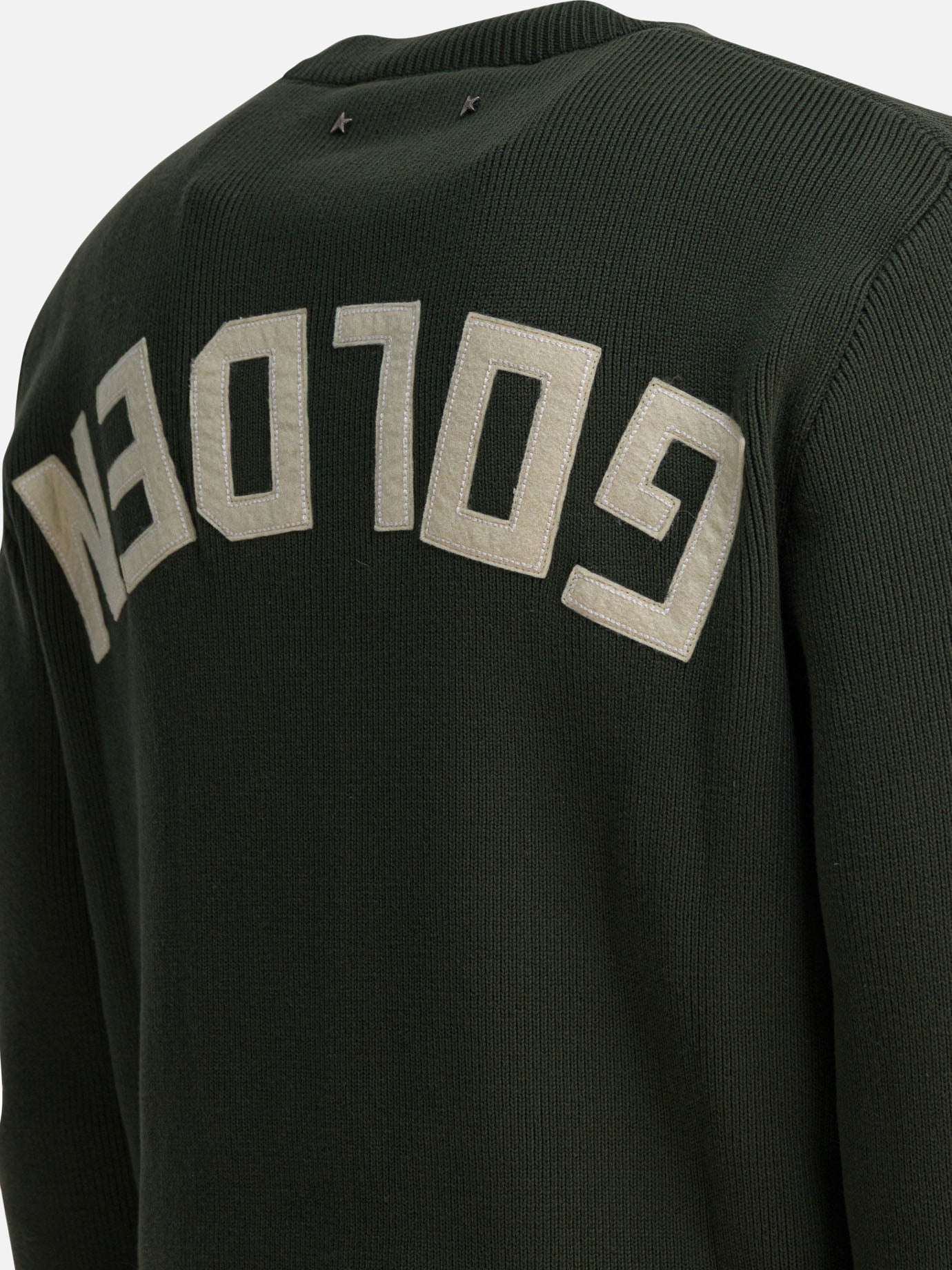 Maglioni girocollo Logo  Verde - Golden Goose Uomo | PDP | VIETTI Online Store | thumbnail_4