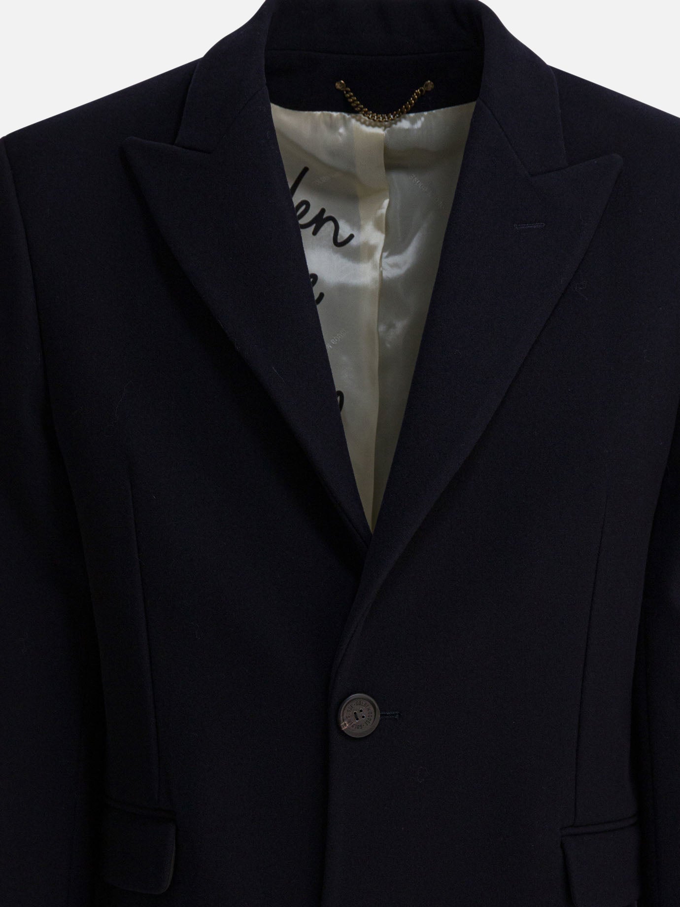Long coats Solid colour  Blue - Golden Goose Men | PDP | VIETTI Online Store | Zoom-Modal_3
