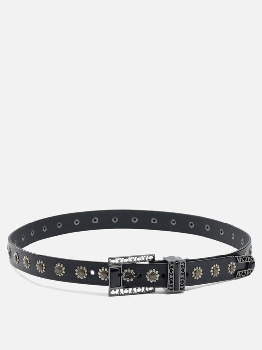 Cinture in pelle Solid colour  Nero - Golden Goose Donna | PLP | VIETTI Online Store 
