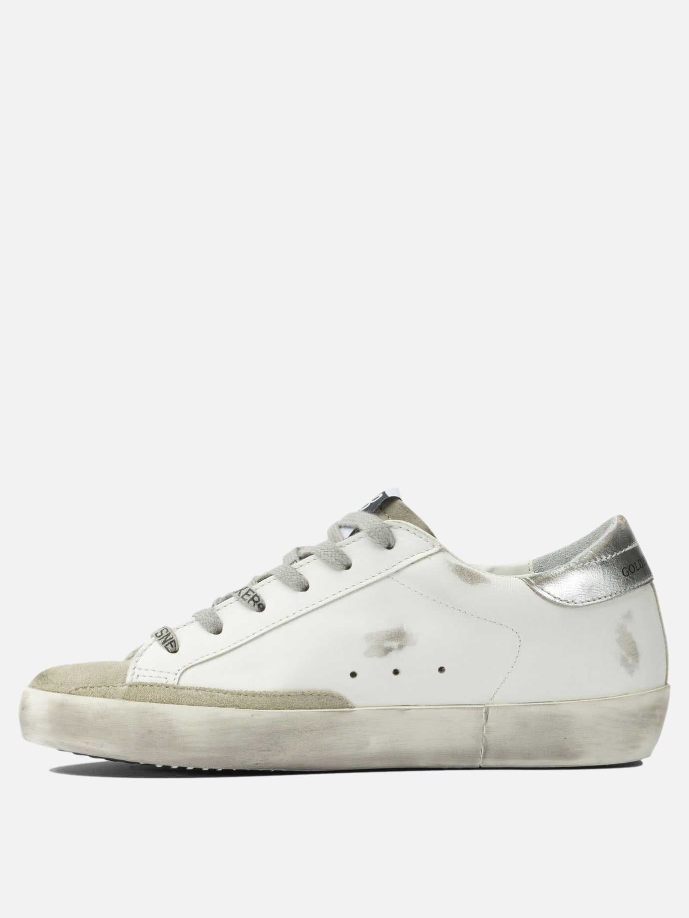Low top sneakers 100% calf leather - 100% rubber  White - Golden Goose Women | PDP | VIETTI Online Store | thumbnail_3