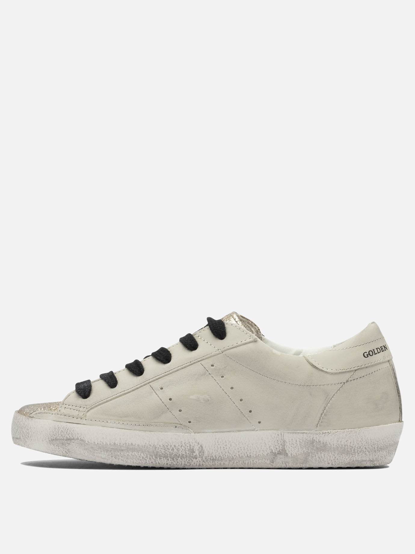 Low top sneakers 75% cow leather 18% polyester 7% cotton - 100% rubber  Beige - Golden Goose Women | PDP | VIETTI Online Store | Zoom-Modal_3
