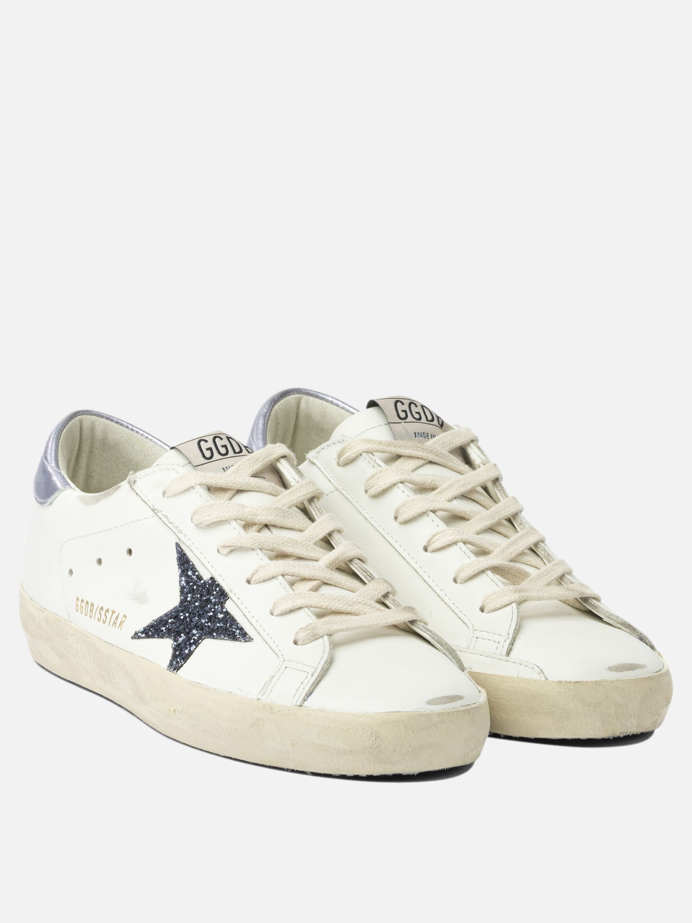 Low top sneakers 73% cow leather 22% cotton 3% ovine leather - 100% rubber  White - Golden Goose Women | PDP | VIETTI Online Store | thumbnail_2