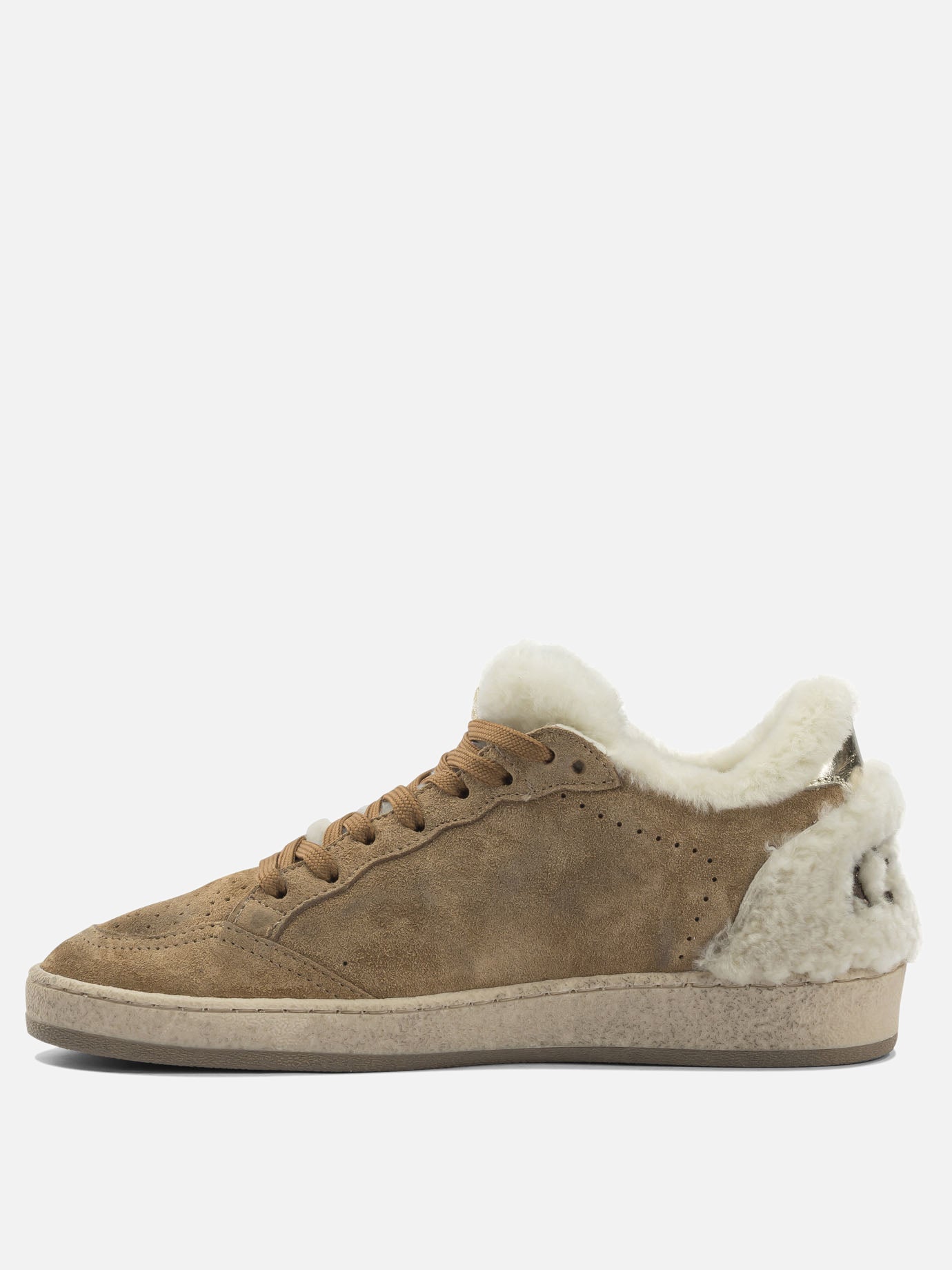 Low top sneakers 72% cow leather 24% ovine leather 3% polyethylene 1% cotton - 100% rubber  Beige - Golden Goose Women | PDP | VIETTI Online Store | thumbnail_3