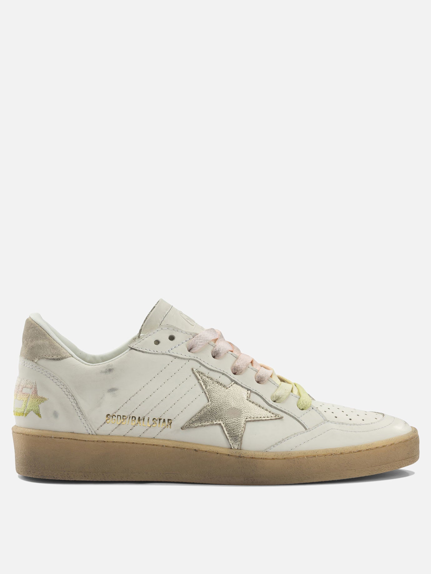 Sneaker basse 97% cow leather 3% goat leather - 100% rubber  Bianco - Golden Goose Donna | PDP | VIETTI Online Store | thumbnail