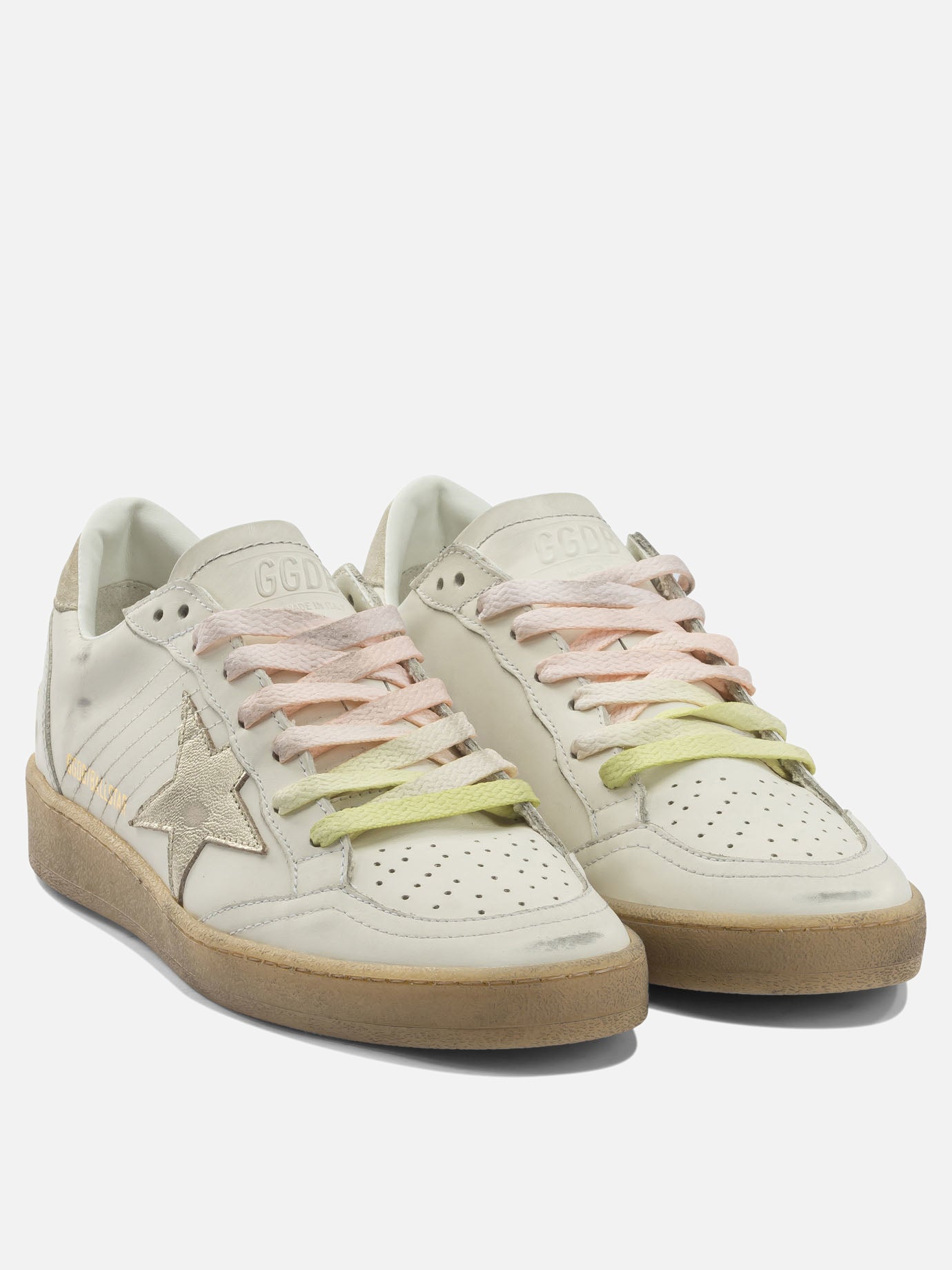 Sneaker basse 97% cow leather 3% goat leather - 100% rubber  Bianco - Golden Goose Donna | PDP | VIETTI Online Store | Zoom-Modal_2
