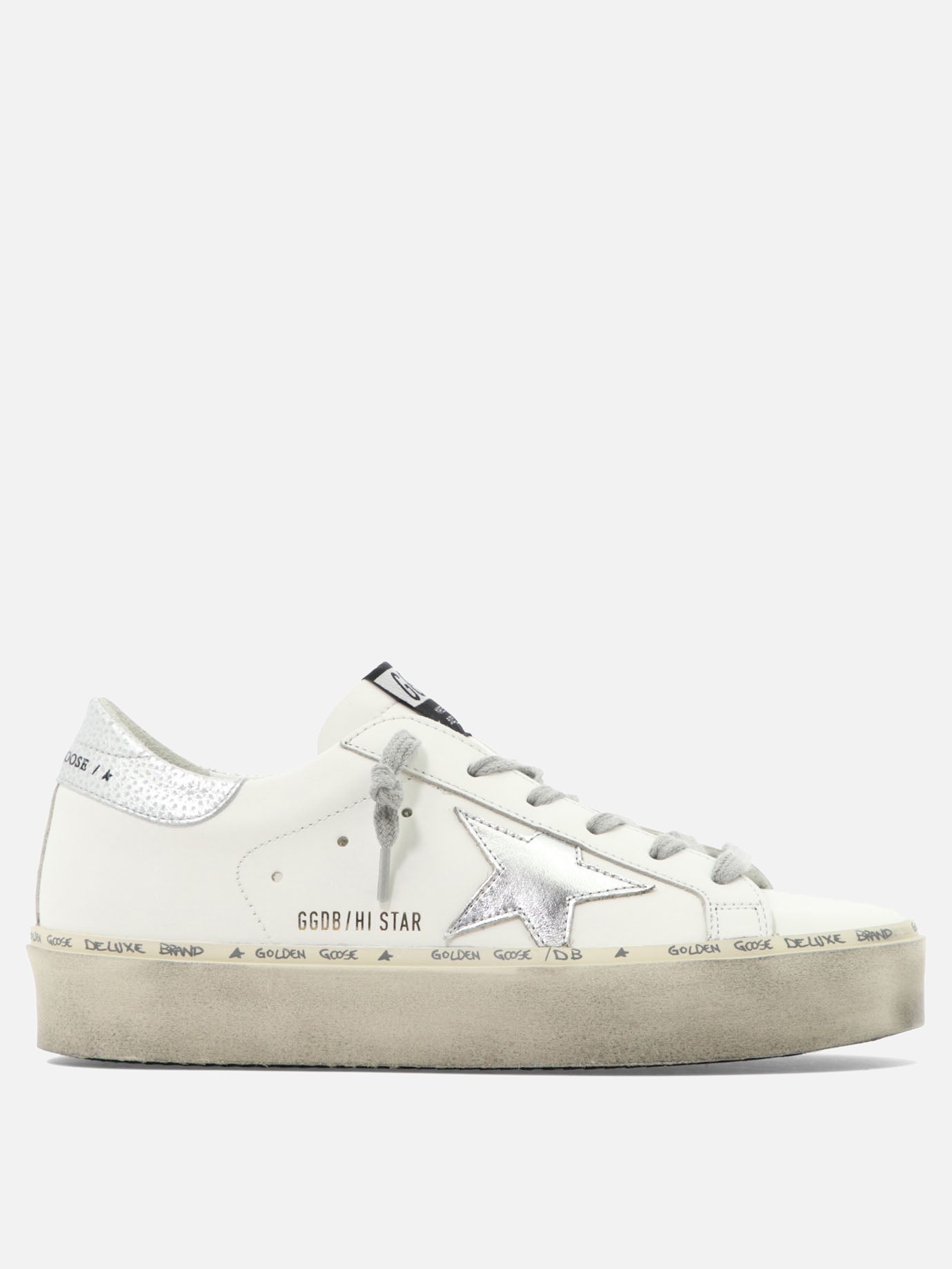 Low top sneakers 95% cow leather 5% goat leather - 100% rubber  White - Golden Goose Women | PDP | VIETTI Online Store | thumbnail