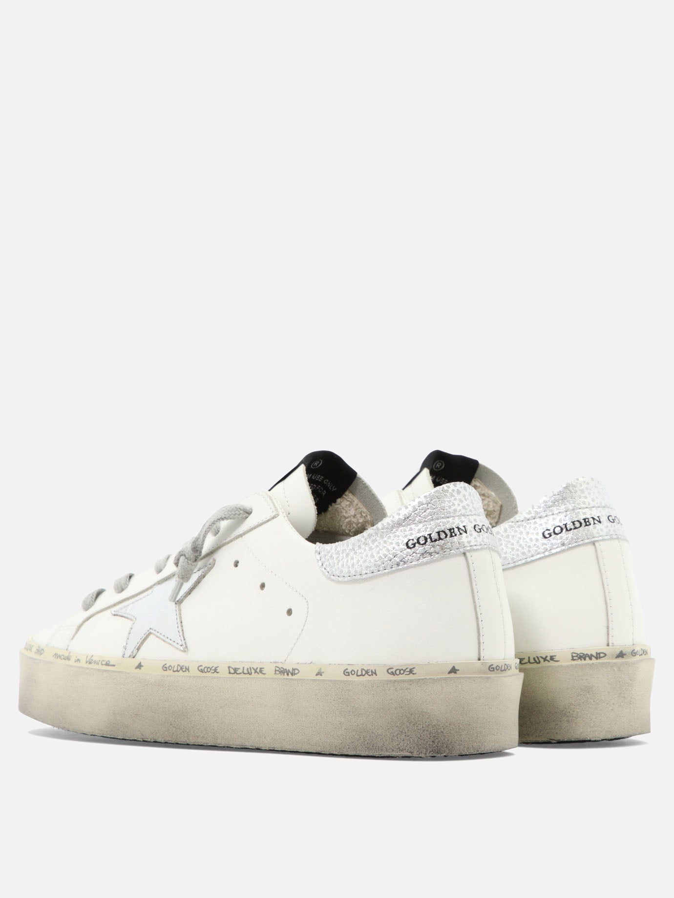 Low top sneakers 95% cow leather 5% goat leather - 100% rubber  White - Golden Goose Women | PDP | VIETTI Online Store | thumbnail_4