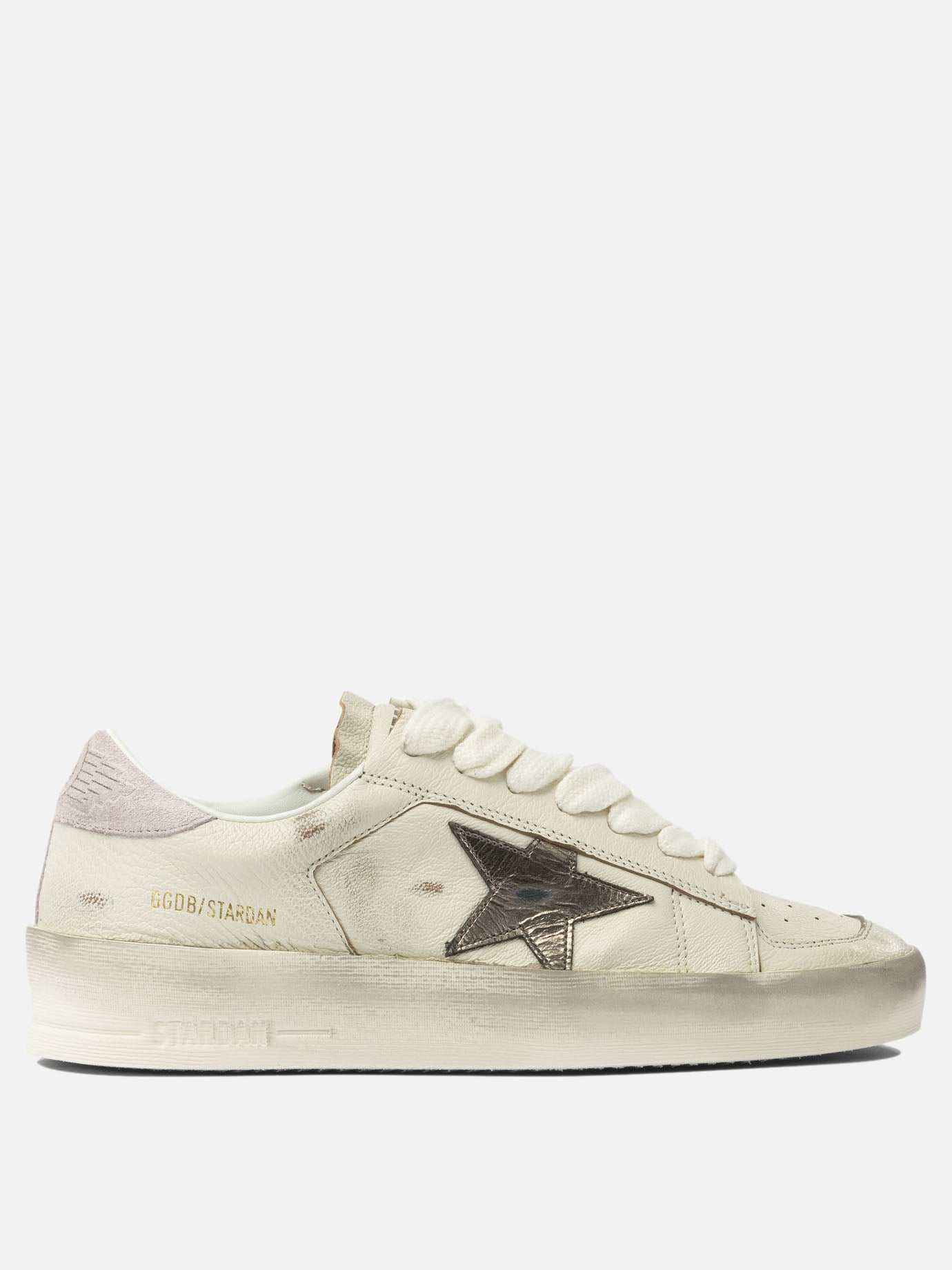 Sneaker basse 88% goat leather 12% cow leather - 100% rubber  Bianco - Golden Goose Donna | PDP | VIETTI Online Store | Zoom-Modal
