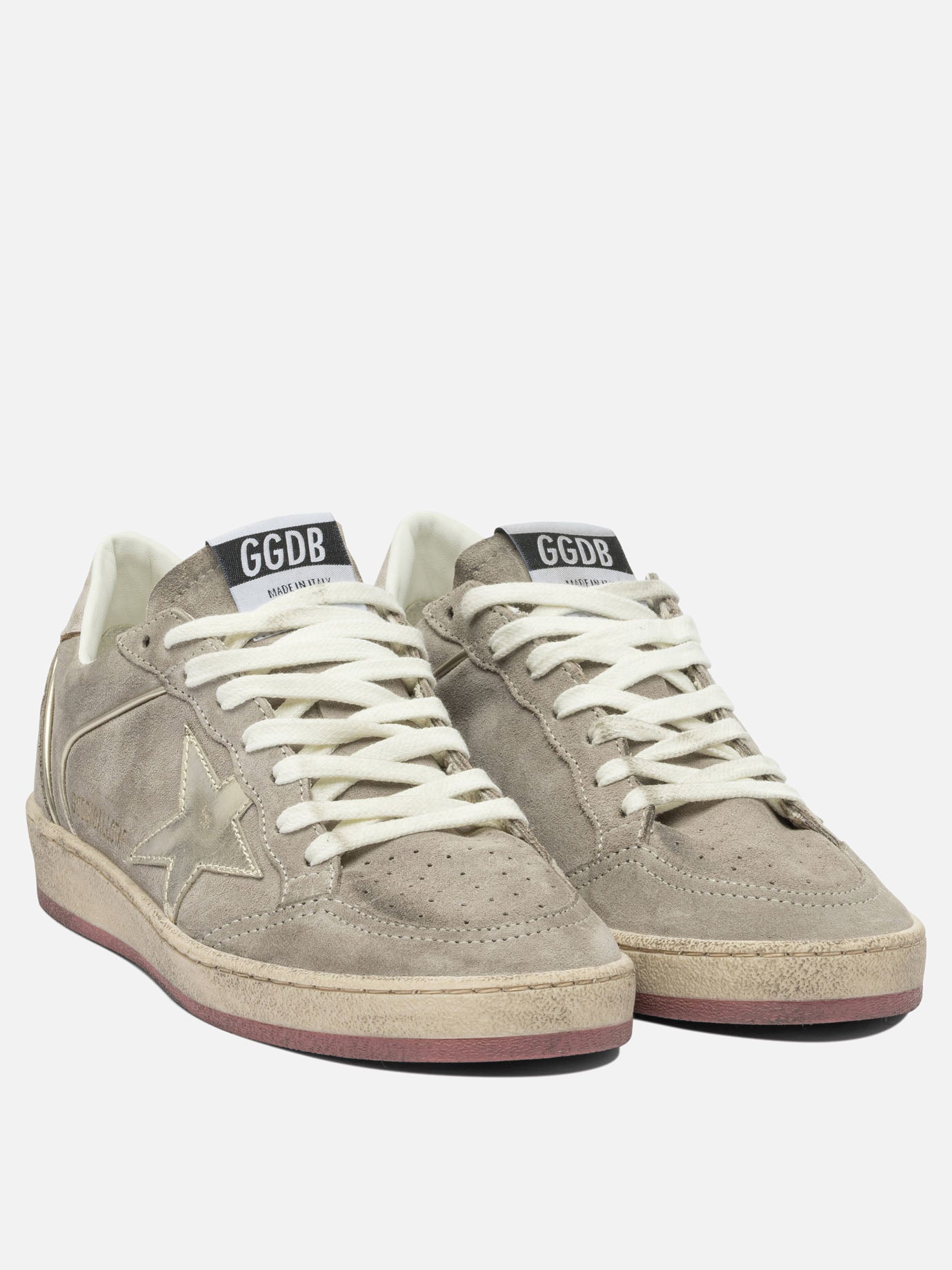 Low top sneakers 95% cow leather 5% goat leather - 100% rubber  Grey - Golden Goose Women | PDP | VIETTI Online Store | Zoom-Modal_2
