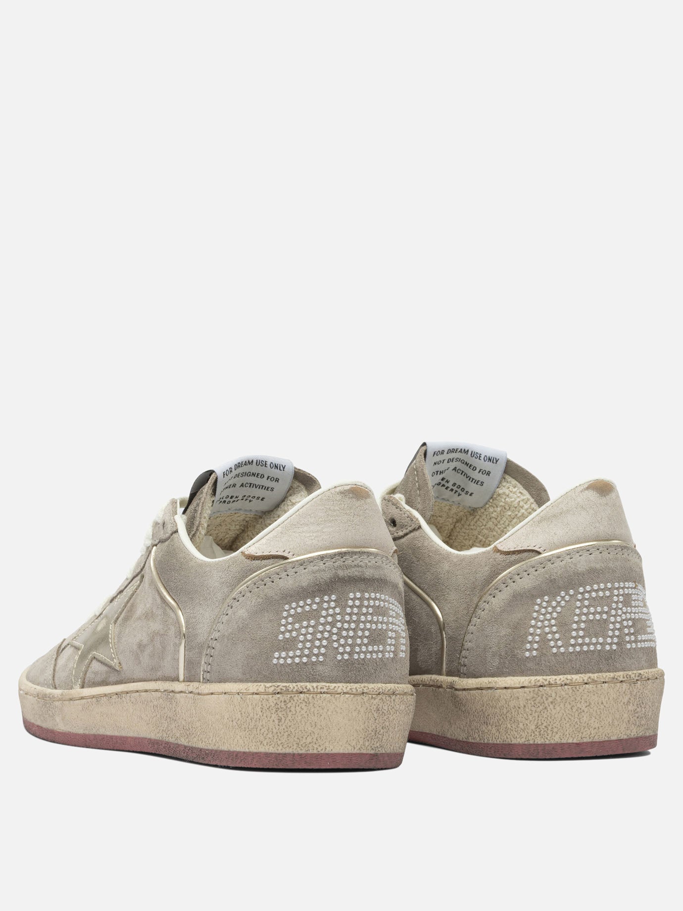 Low top sneakers 95% cow leather 5% goat leather - 100% rubber  Grey - Golden Goose Women | PDP | VIETTI Online Store | Zoom-Modal_4
