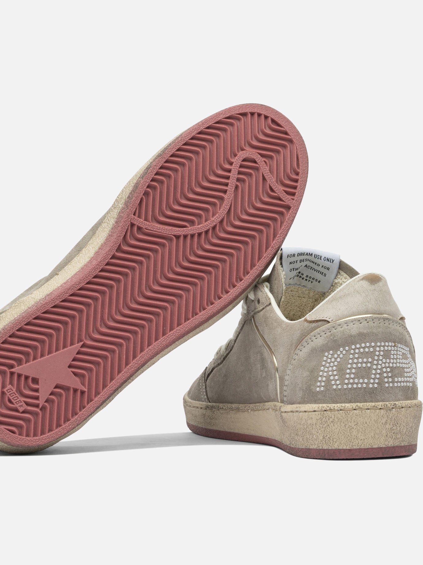 Low top sneakers 95% cow leather 5% goat leather - 100% rubber  Grey - Golden Goose Women | PDP | VIETTI Online Store | Zoom-Modal_5
