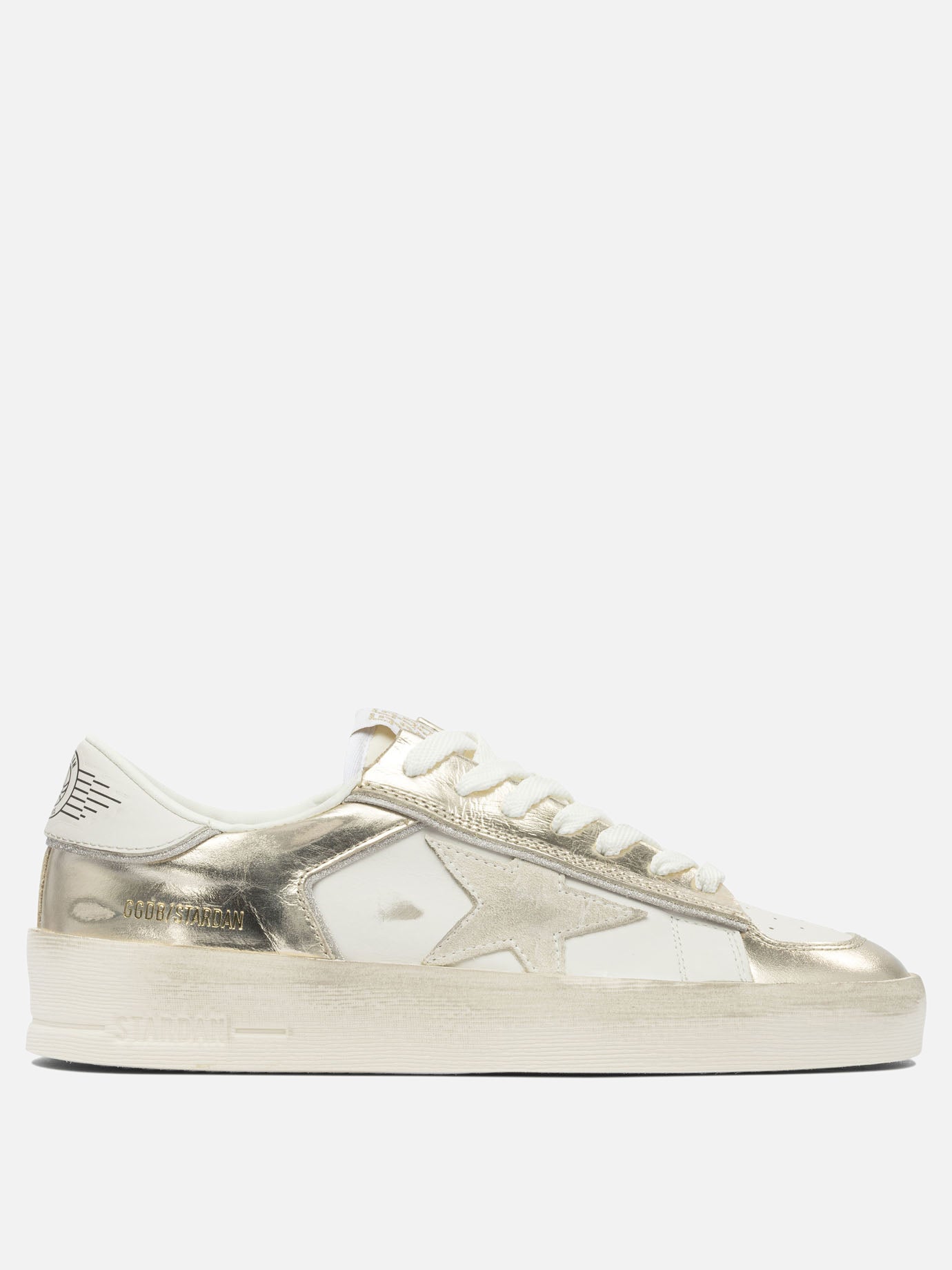 Low top sneakers 82% cow leather 10% polyamide 5% polyurethane 3% polyester - 100% rubber  Silver - Golden Goose Women | PDP | VIETTI Online Store | Zoom-Modal
