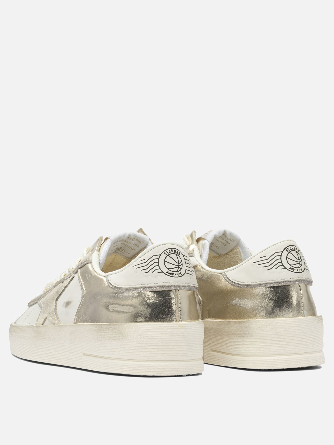 Low top sneakers 82% cow leather 10% polyamide 5% polyurethane 3% polyester - 100% rubber  Silver - Golden Goose Women | PDP | VIETTI Online Store | Zoom-Modal_4
