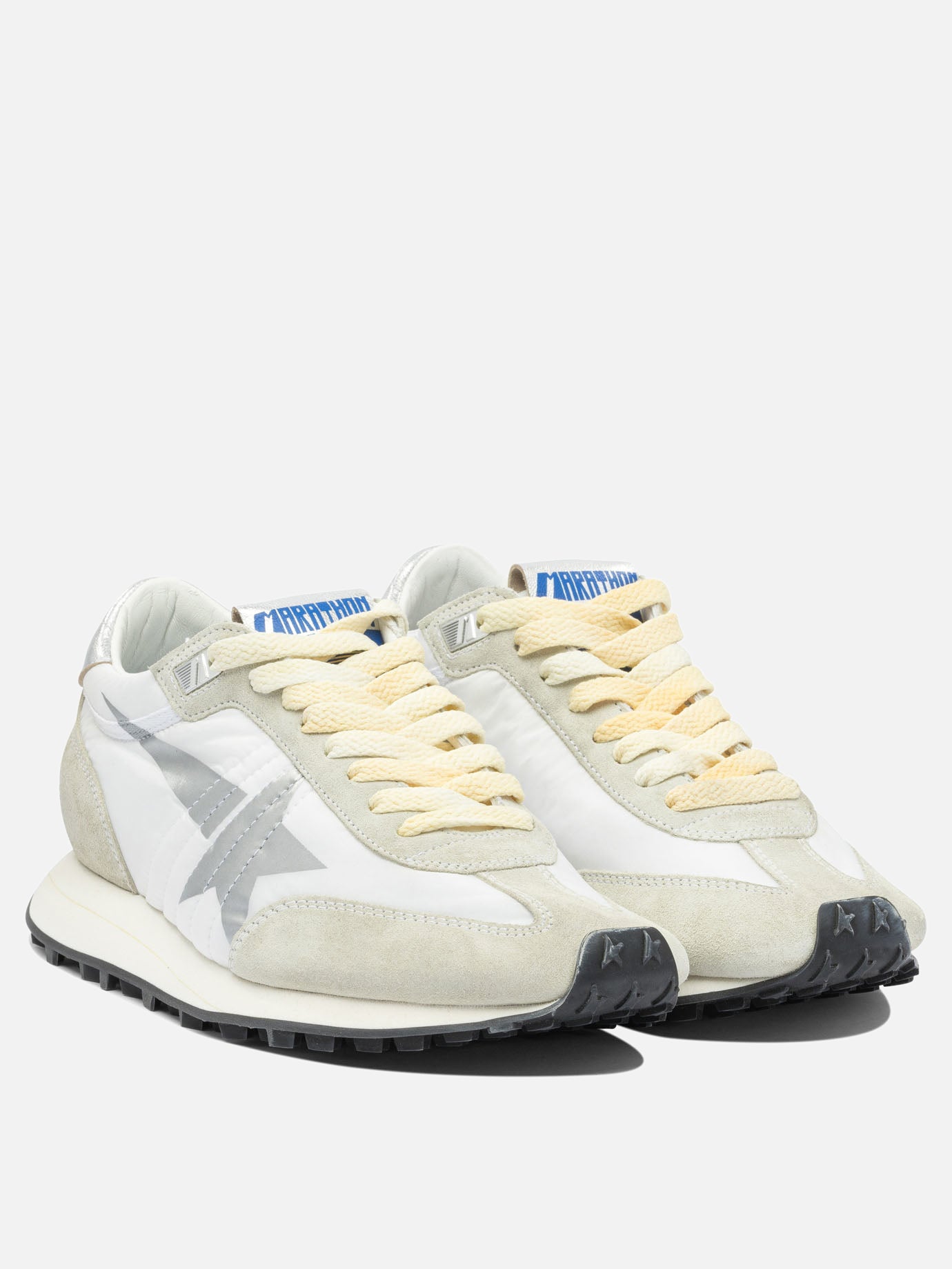 Low top sneakers 57% cow leather 28% polyamide 15% goat leather - 100% rubber  White - Golden Goose Women | PDP | VIETTI Online Store | Zoom-Modal_2
