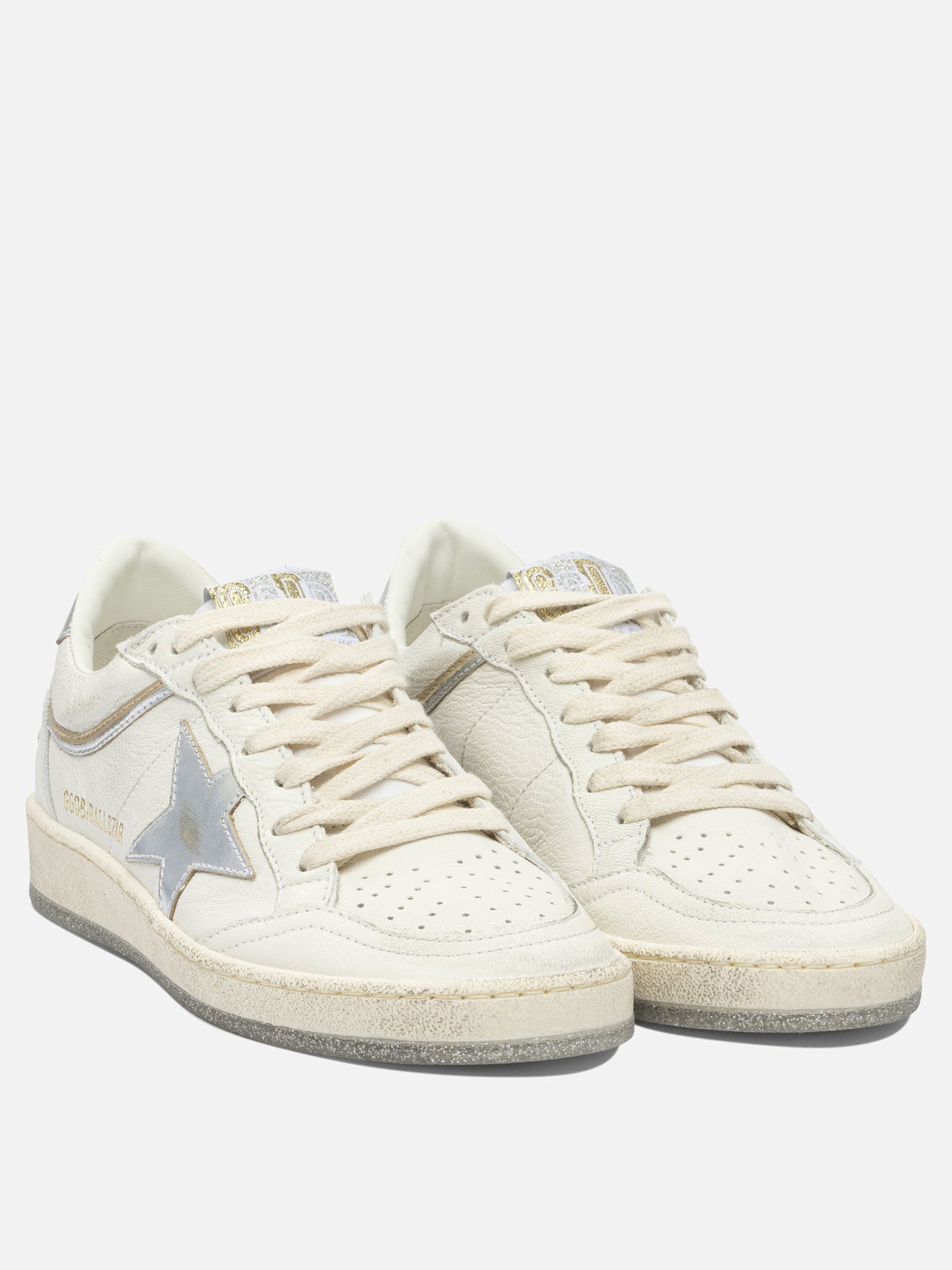 Low top sneakers 85% goat leather 8% polyamide 7% cow leather - 100% rubber  White - Golden Goose Women | PDP | VIETTI Online Store | Zoom-Modal_2
