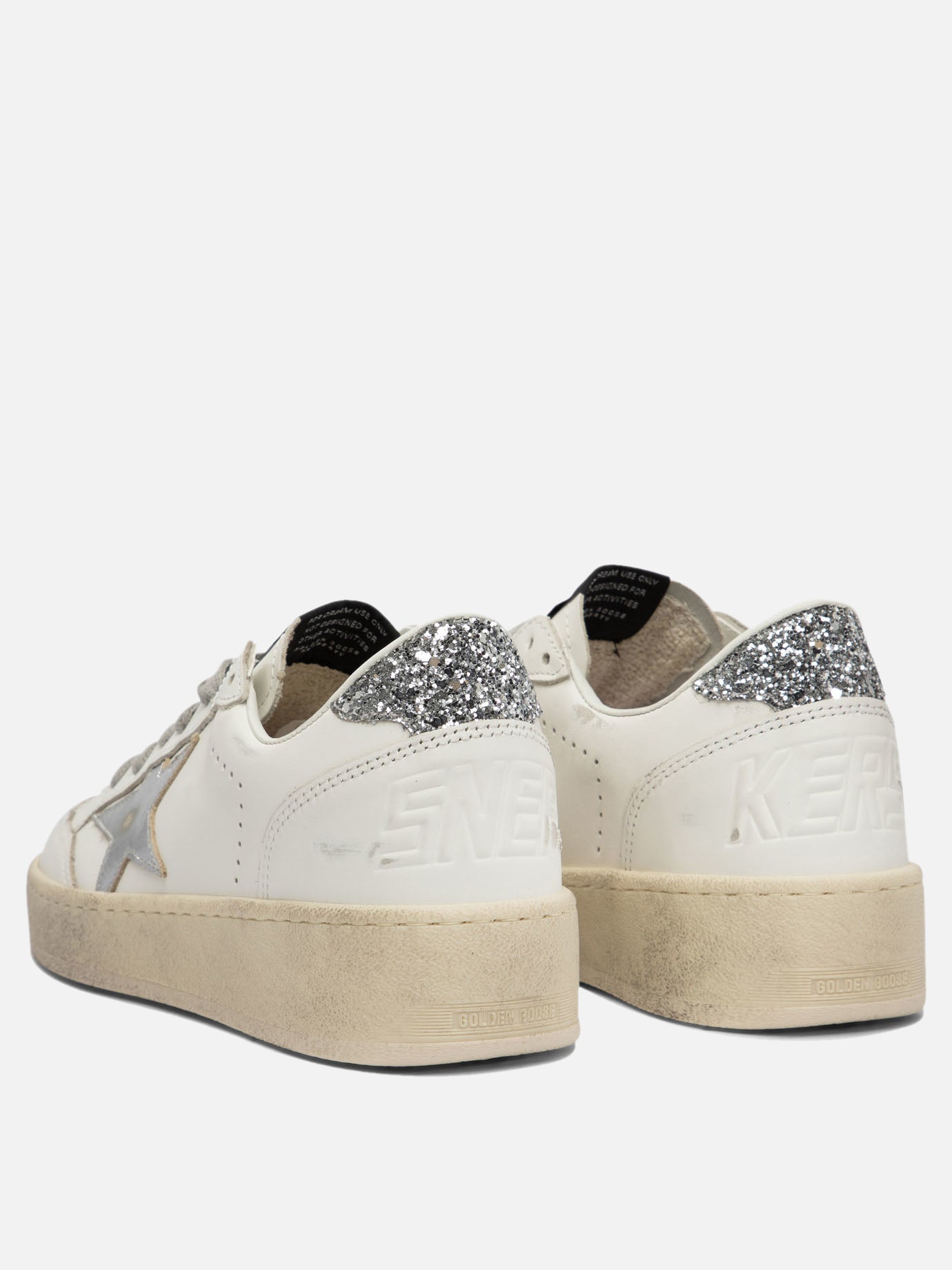 Low top sneakers 97% cow leather 2% polyethylene 1% cotton - 100% rubber  White - Golden Goose Women | PDP | VIETTI Online Store | Zoom-Modal_4

