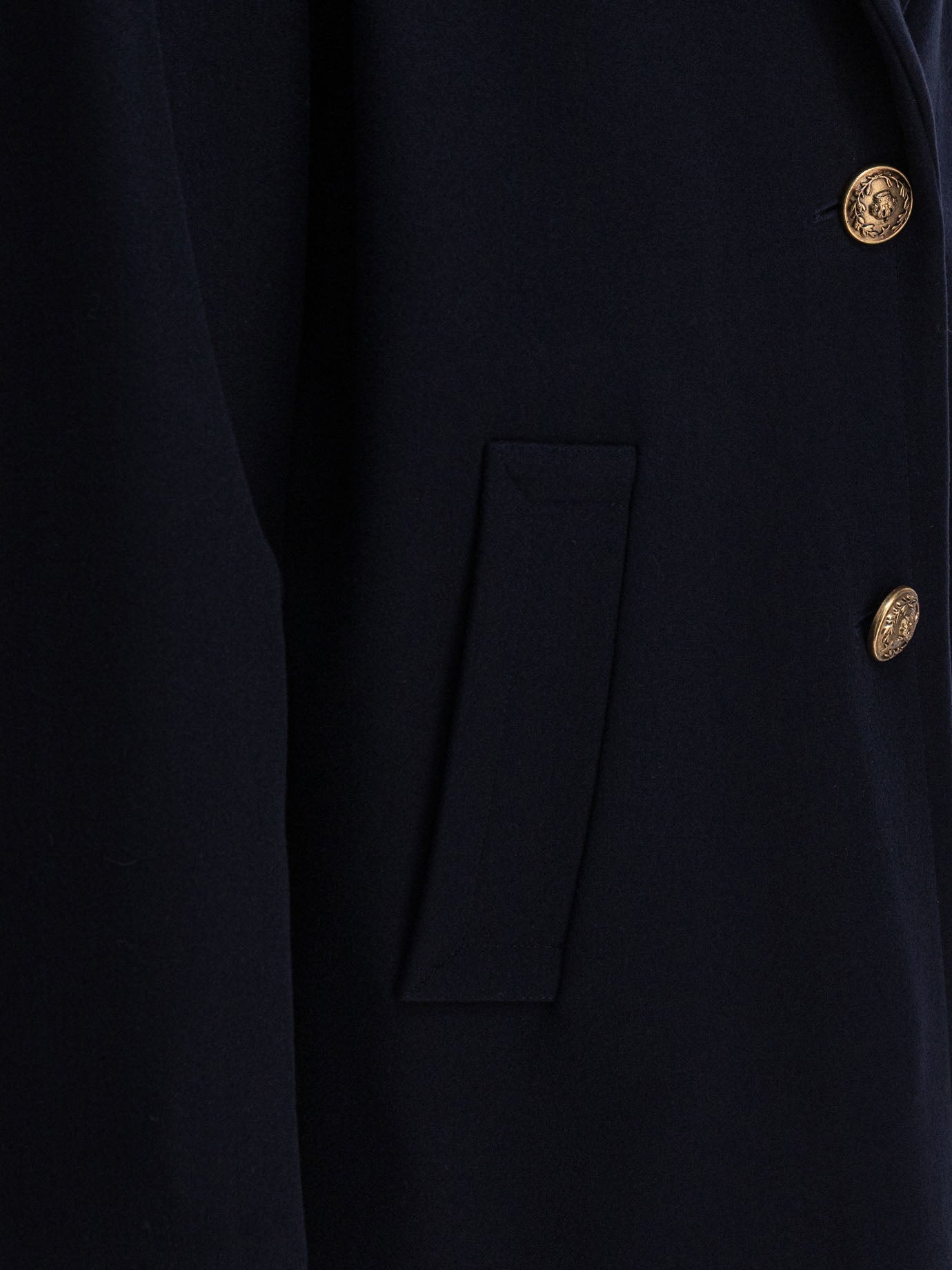 Cappotti lunghi Solid colour  Blu - Golden Goose Donna | PDP | VIETTI Online Store | thumbnail_4