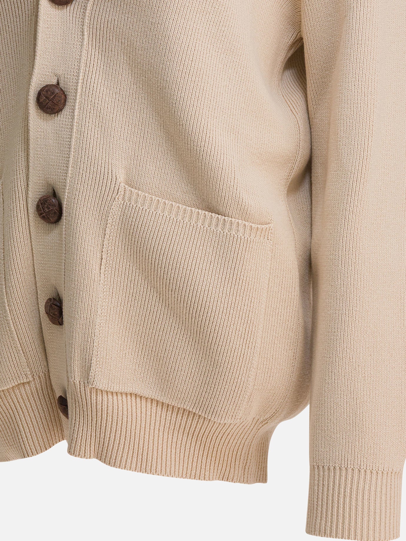 Cardigans Solid colour  Beige - Golden Goose Women | PDP | VIETTI Online Store | thumbnail_4