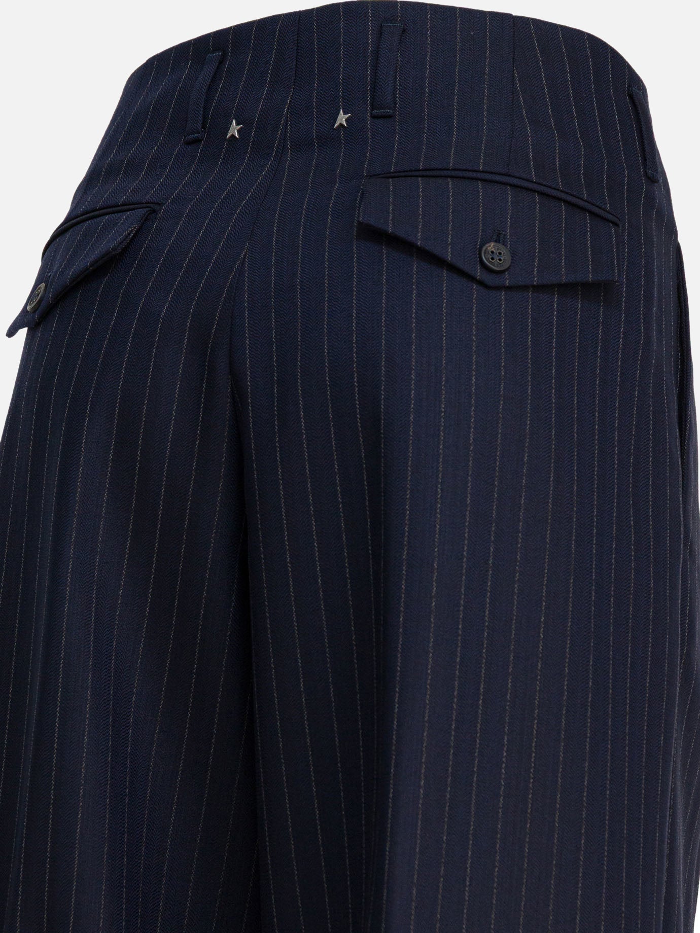 Pantaloni casual Solid colour  Blu - Golden Goose Donna | PDP | VIETTI Online Store | Zoom-Modal_4
