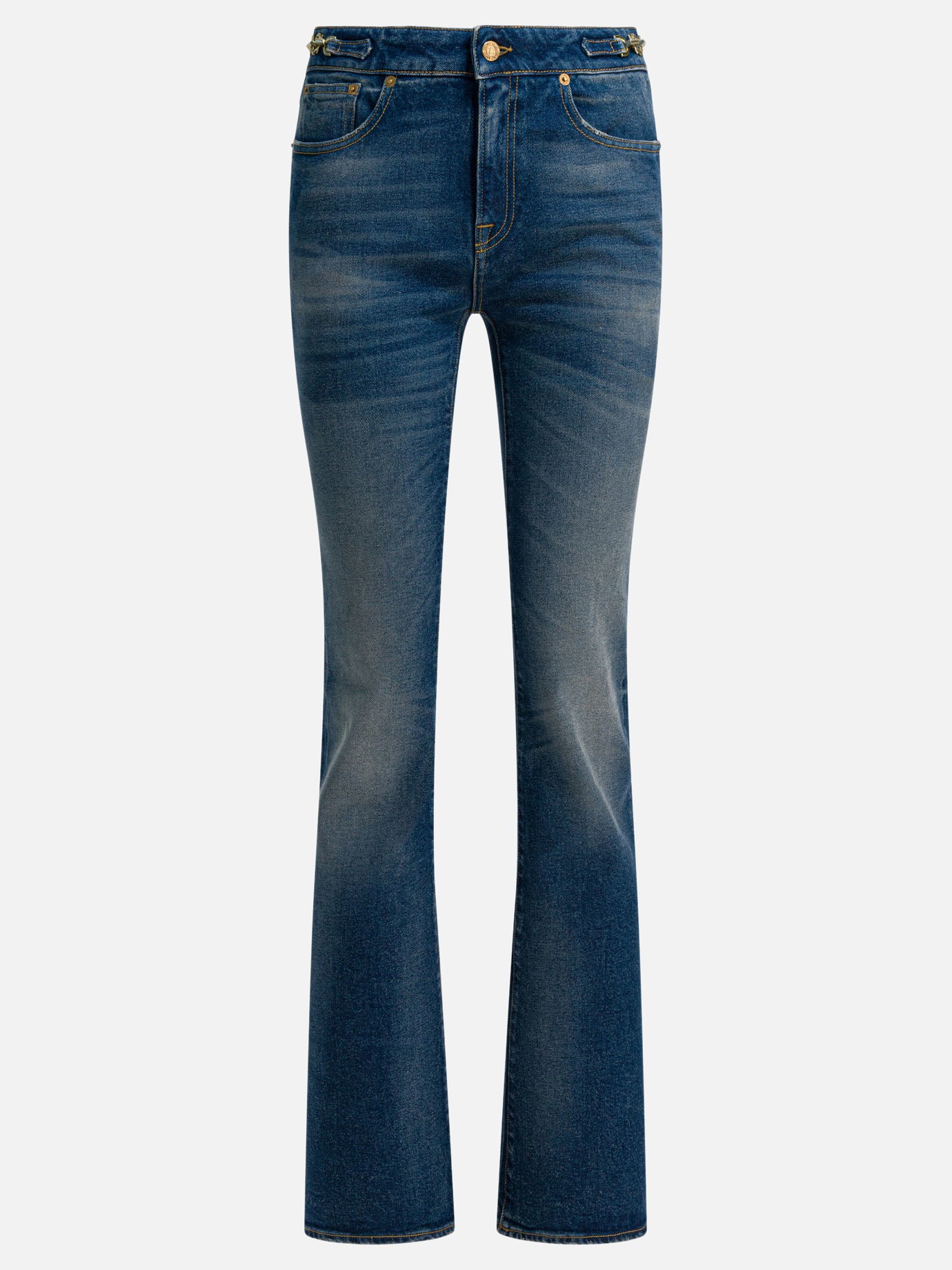 Jeans svasati Solid colour  Blu - Golden Goose Donna | PDP | VIETTI Online Store | thumbnail