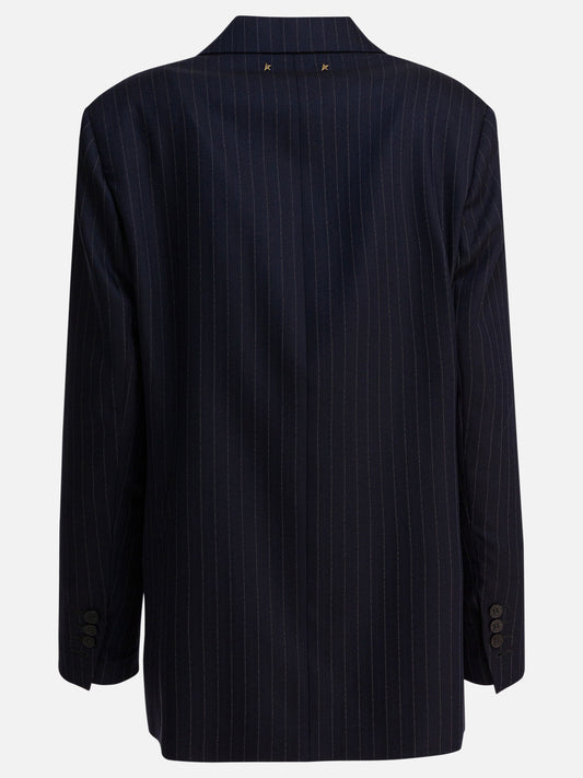 Blazer Pinstriped  Blu - Golden Goose Donna | PLP | VIETTI Online Store | 2
