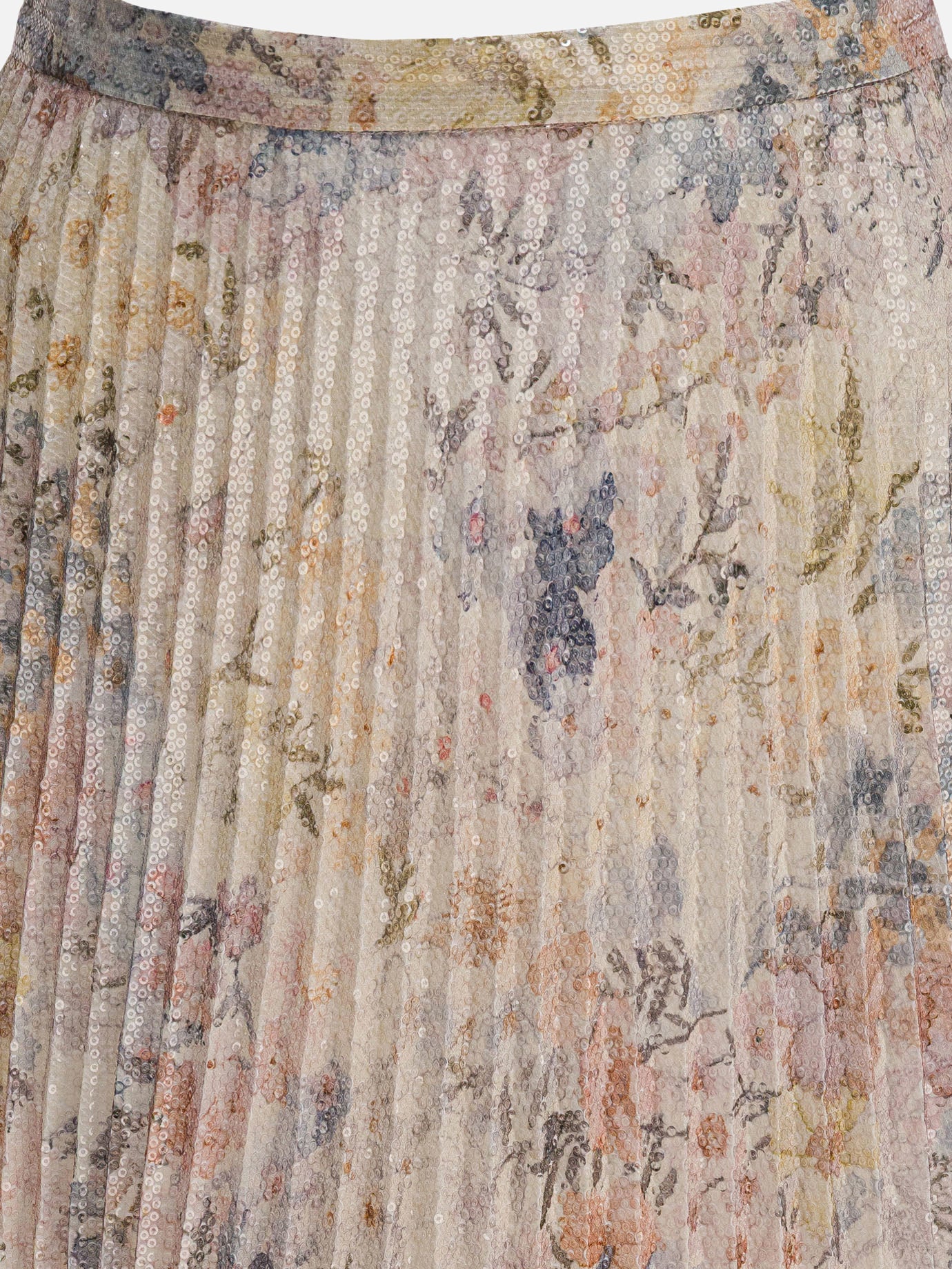 Long skirts Floral  Beige - Golden Goose Women | PDP | VIETTI Online Store | thumbnail_3