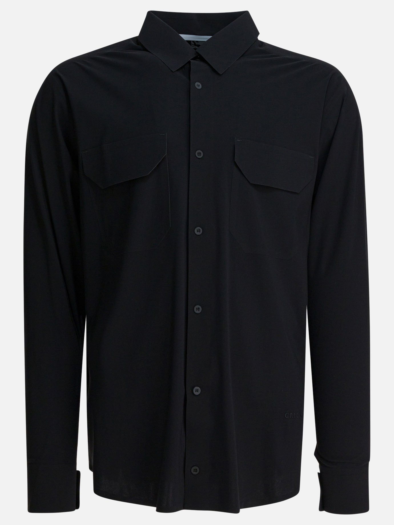 Casual shirts Solid colour  Black - Gr10K Men | PDP | VIETTI Online Store | thumbnail