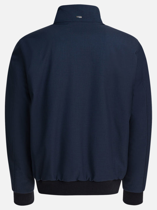 Bomber Solid colour  Blu - Herno Uomo | PLP | VIETTI Online Store | 2
