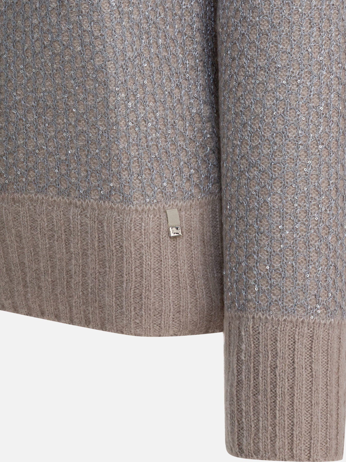 Maglioni girocollo Embellished  Beige - Herno Donna | PDP | VIETTI Online Store | Zoom-Modal_4
