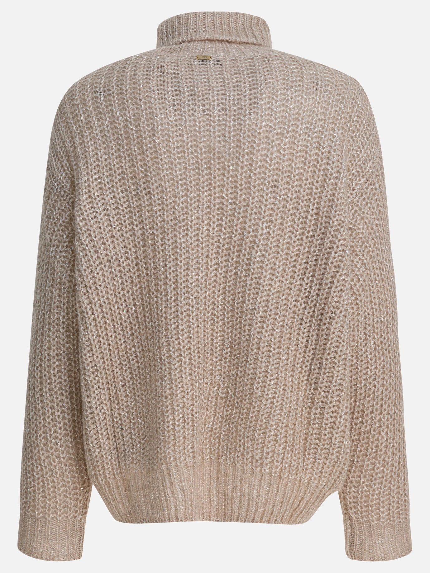 Turtleneck sweaters Mélange  Beige - Herno Women | PDP | VIETTI Online Store | thumbnail_2